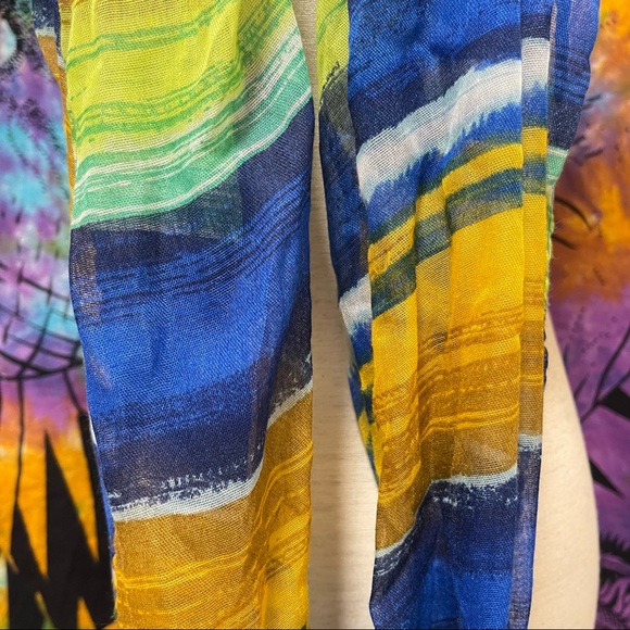 🌈 Lovely colorful scarf - Picture 4 of 5